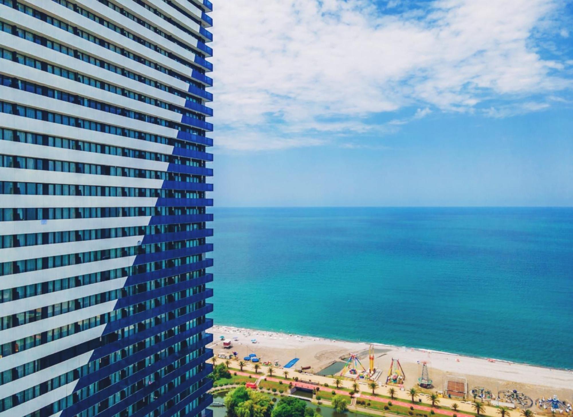 Delux Sea View Aparthotel In Orbi City Batumi Exterior photo