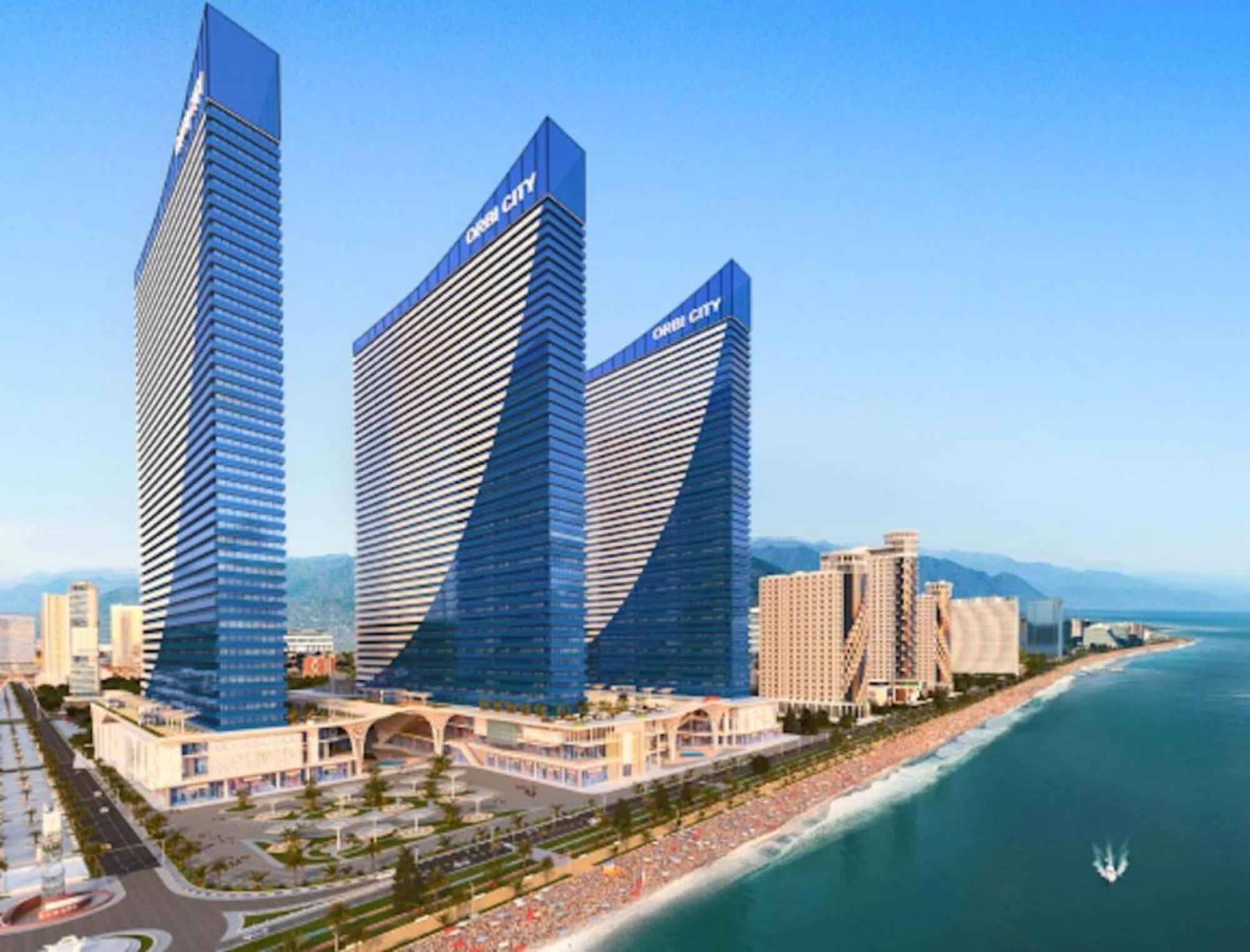 Delux Sea View Aparthotel In Orbi City Batumi Exterior photo